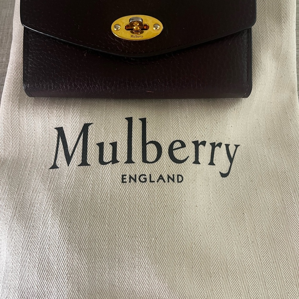 Mulberry Dark Brown Wallet